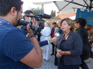 Fiorenza Fanicchi intervistata dal canale Dì Lucca
